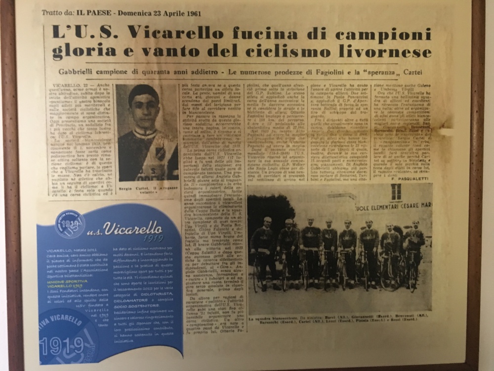 articolo giornale usv1919