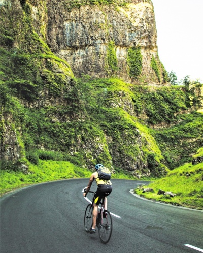 salite in bicicletta