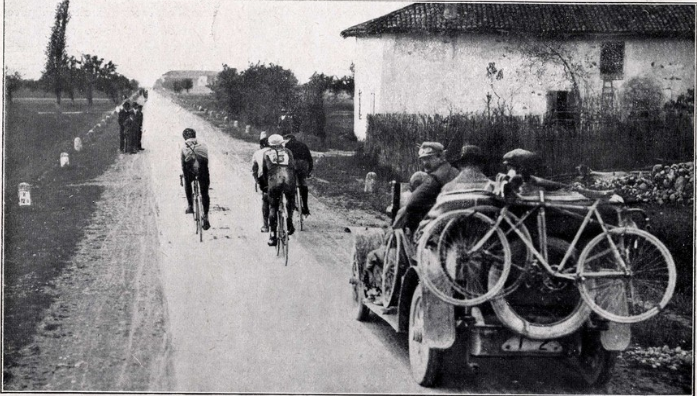 Bordin, Girardengo, Garda verso il traguardo