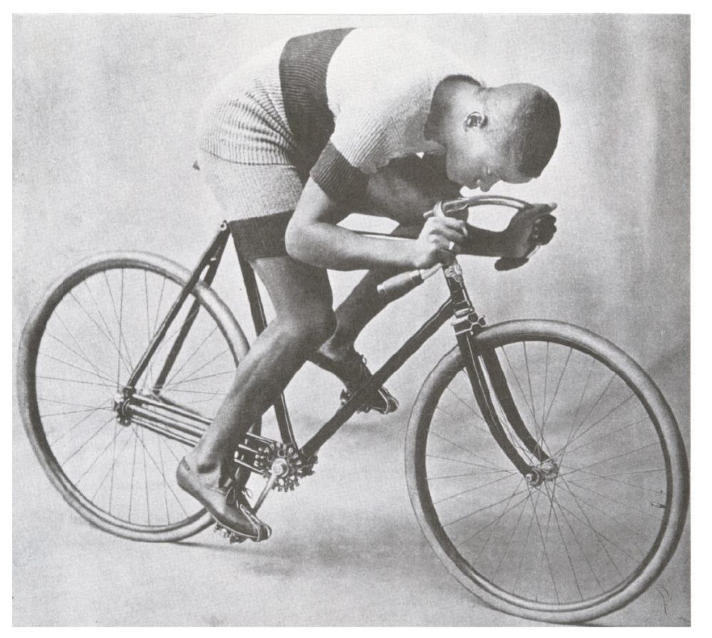 major taylor su bici a trasmissione cardanica