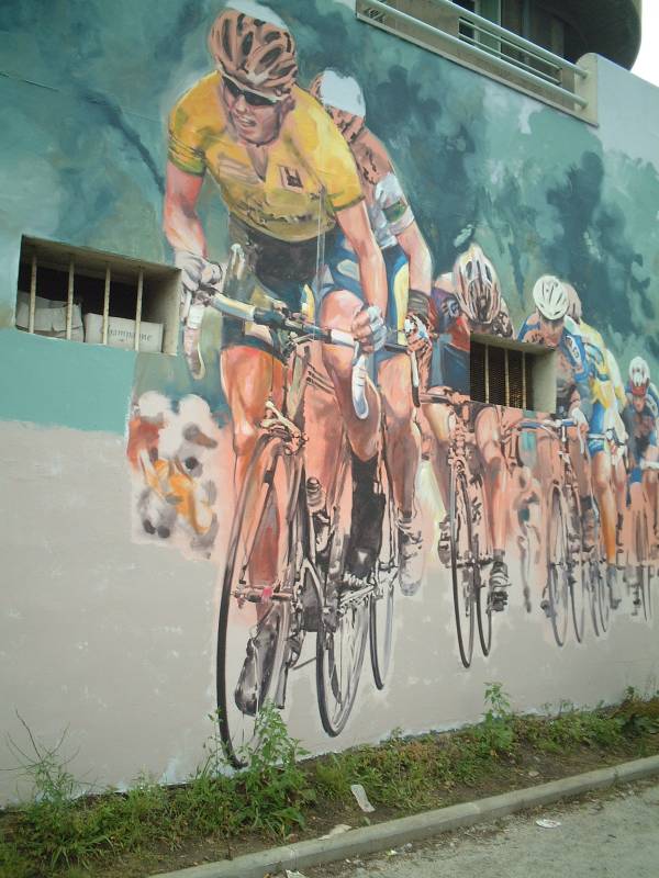 bici sui muri